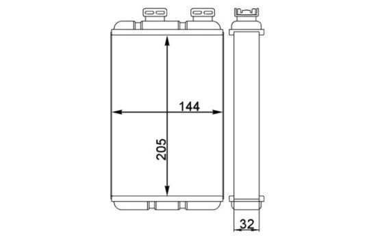 Heat Exchanger, interior heating