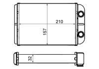 Heat Exchanger, interior heating