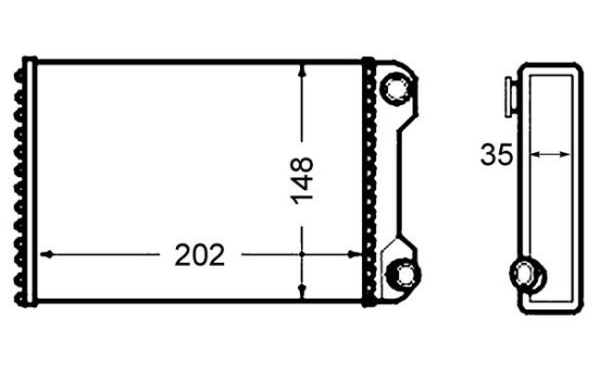 Heat Exchanger, interior heating