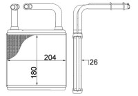 Heat Exchanger, interior heating