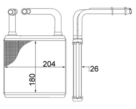 Heat Exchanger, interior heating