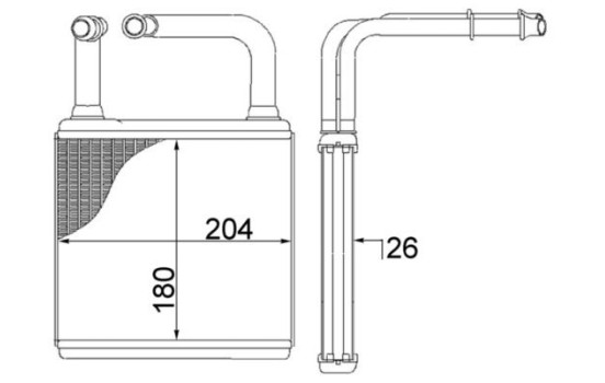 Heat Exchanger, interior heating