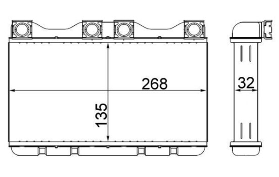 Heat Exchanger, interior heating