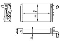Heat Exchanger, interior heating