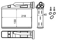 Heat Exchanger, interior heating