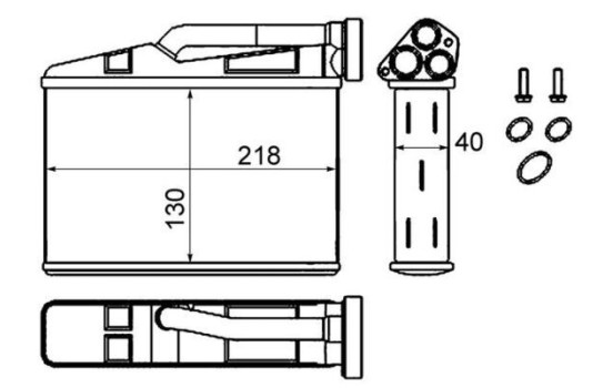 Heat Exchanger, interior heating