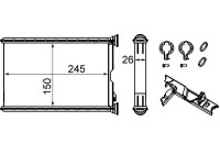 Heat Exchanger, interior heating