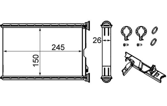 Heat Exchanger, interior heating