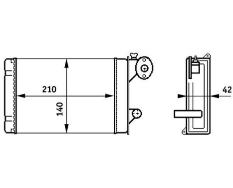 Heat Exchanger, interior heating, Image 2