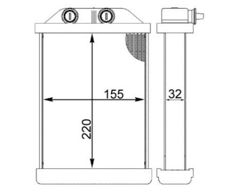 Heat Exchanger, interior heating