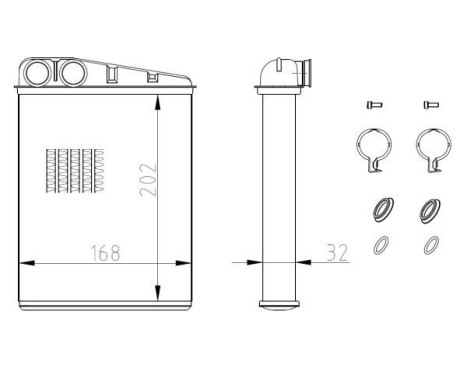 Heat Exchanger, interior heating, Image 5