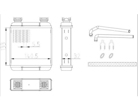 Heat Exchanger, interior heating, Image 5