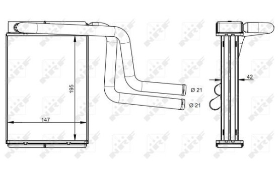 Heat Exchanger, interior heating, Image 2