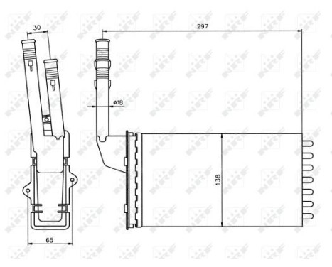 Heat Exchanger, interior heating, Image 3