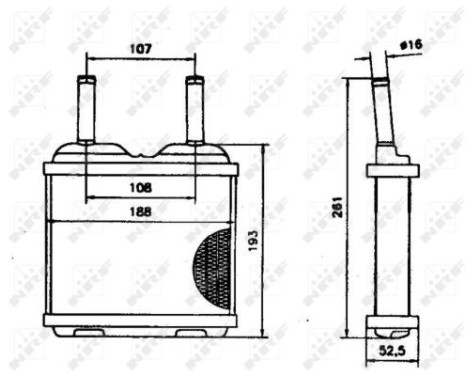 Heat Exchanger, interior heating, Image 3