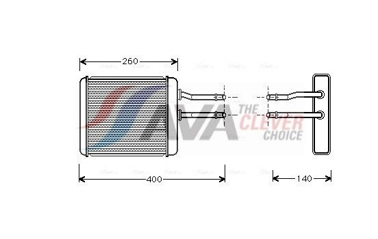 Heat Exchanger, interior heating, Image 2