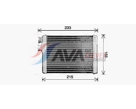 Heat Exchanger, interior heating, Image 2