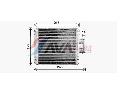 Heat Exchanger, interior heating, Image 2