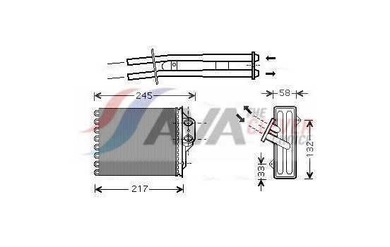 Heat Exchanger, interior heating