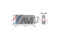 Heat Exchanger, interior heating