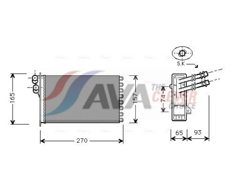 Heat Exchanger, interior heating
