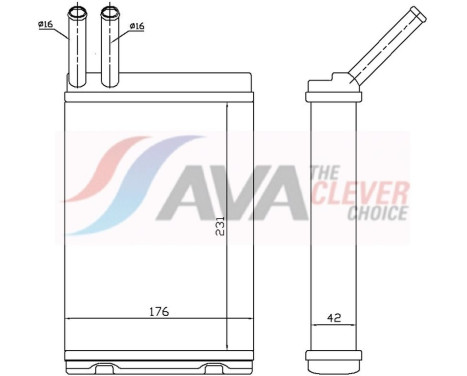 Heat Exchanger, interior heating, Image 2