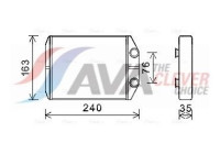 Heat Exchanger, interior heating
