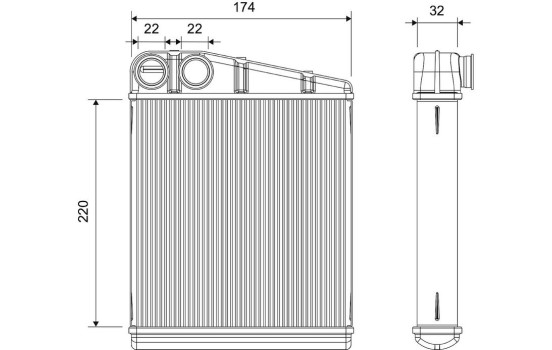 Heat Exchanger, interior heating, Image 2