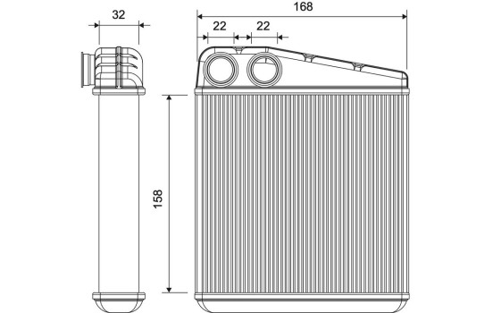 Heat Exchanger, interior heating, Image 3