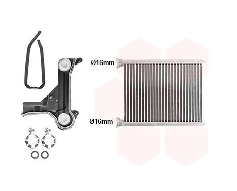 Heater radiator, interior heating *** IR PLUS ***, Image 2