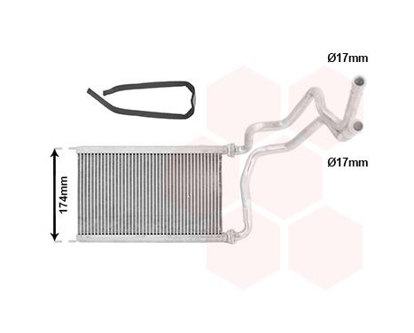 Heater radiator, interior heating *** IR PLUS ***, Image 2