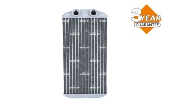 Heater radiator, interior heating
