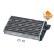 Heater radiator, interior heating