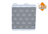 Heater radiator, interior heating