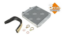 Heater radiator, interior heating