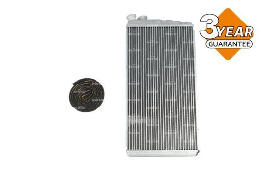 Heater radiator, interior heating