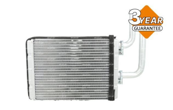 Heater radiator, interior heating