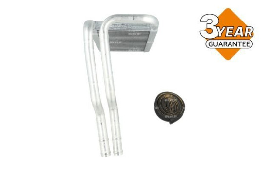Heater radiator, interior heating
