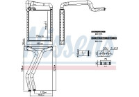 Heater radiator, interior heating