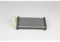 Heater radiator, interior heating