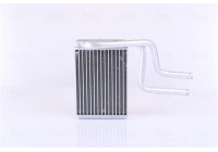 Heater radiator, interior heating