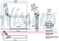 Heater radiator, interior heating