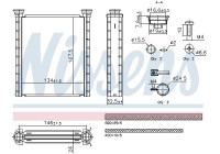 Heater radiator, interior heating