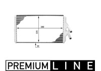 Heater radiator, interior heating