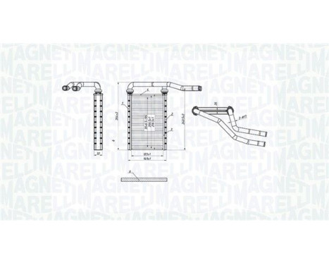 Heater radiator, interior heating, Image 2