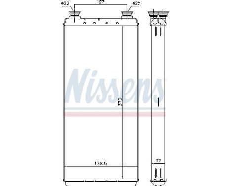 Heater radiator, interior heating, Image 2