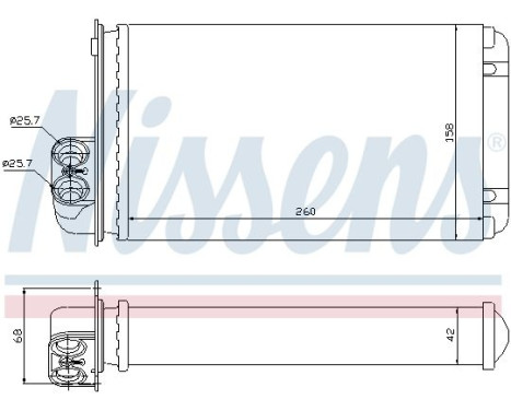 Heater radiator, interior heating, Image 6