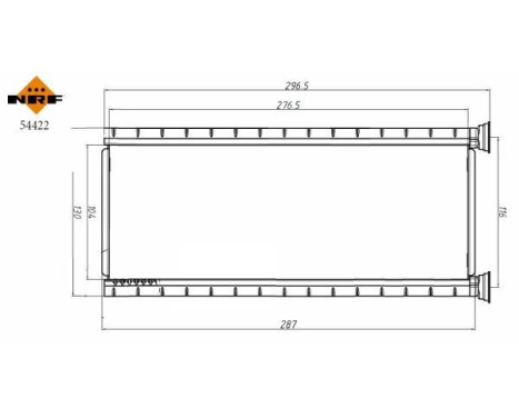 Heater radiator, interior heating, Image 5