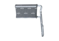 Heater radiator, interior heating