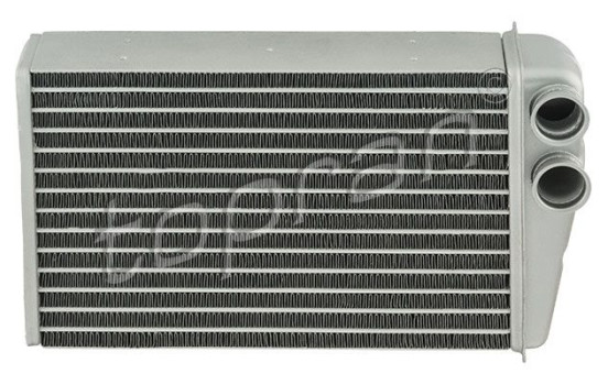 Heater radiator, interior heating